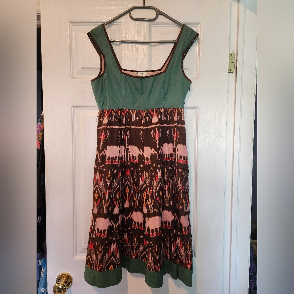 Diodore Silk and Cotton Blend dress size 4